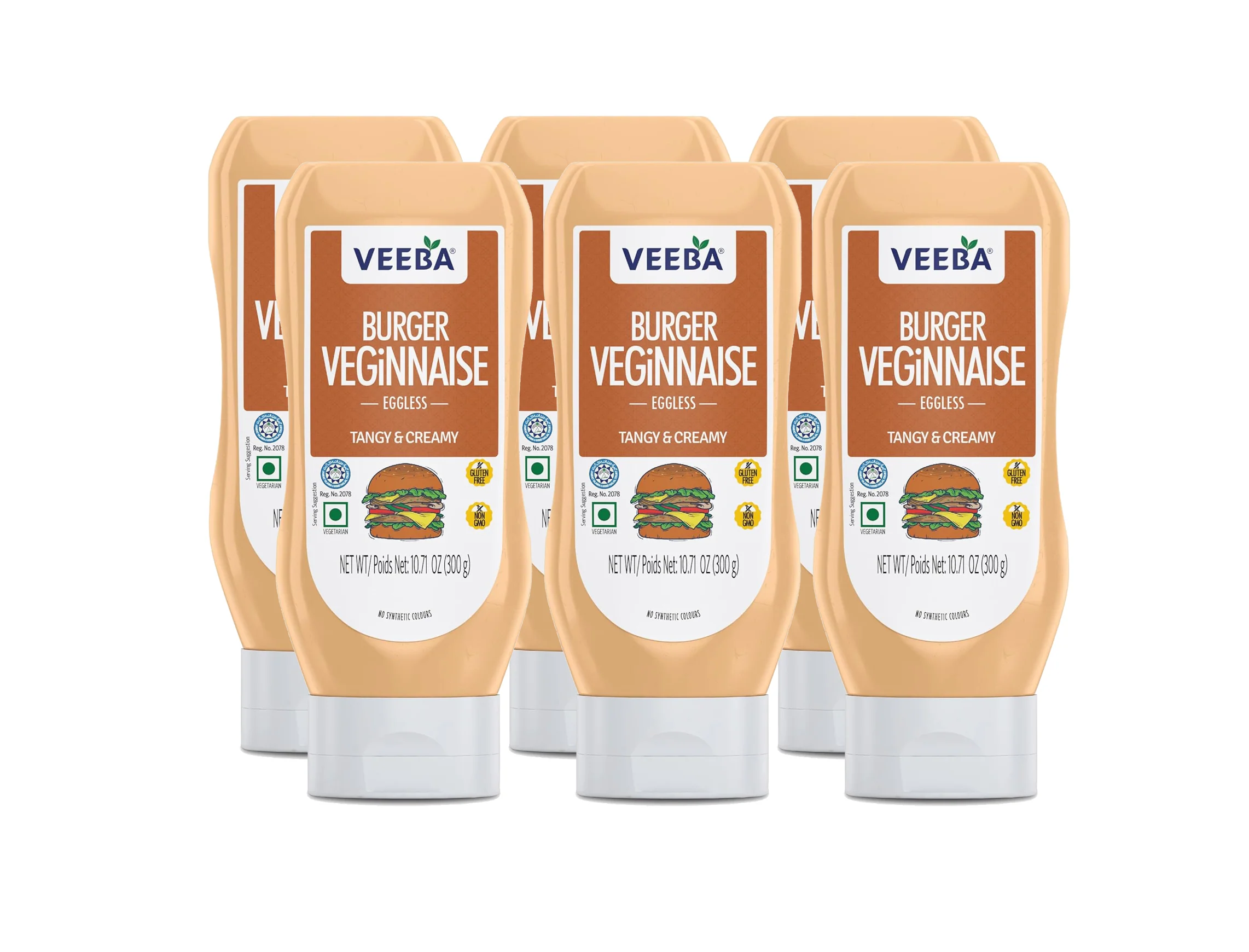 Veeba Burger Veginnaise Eggless - 300g - Image 2