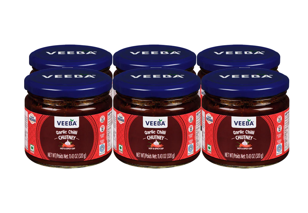 Veeba - Garlic Chilli Chutney - 320g - Image 2