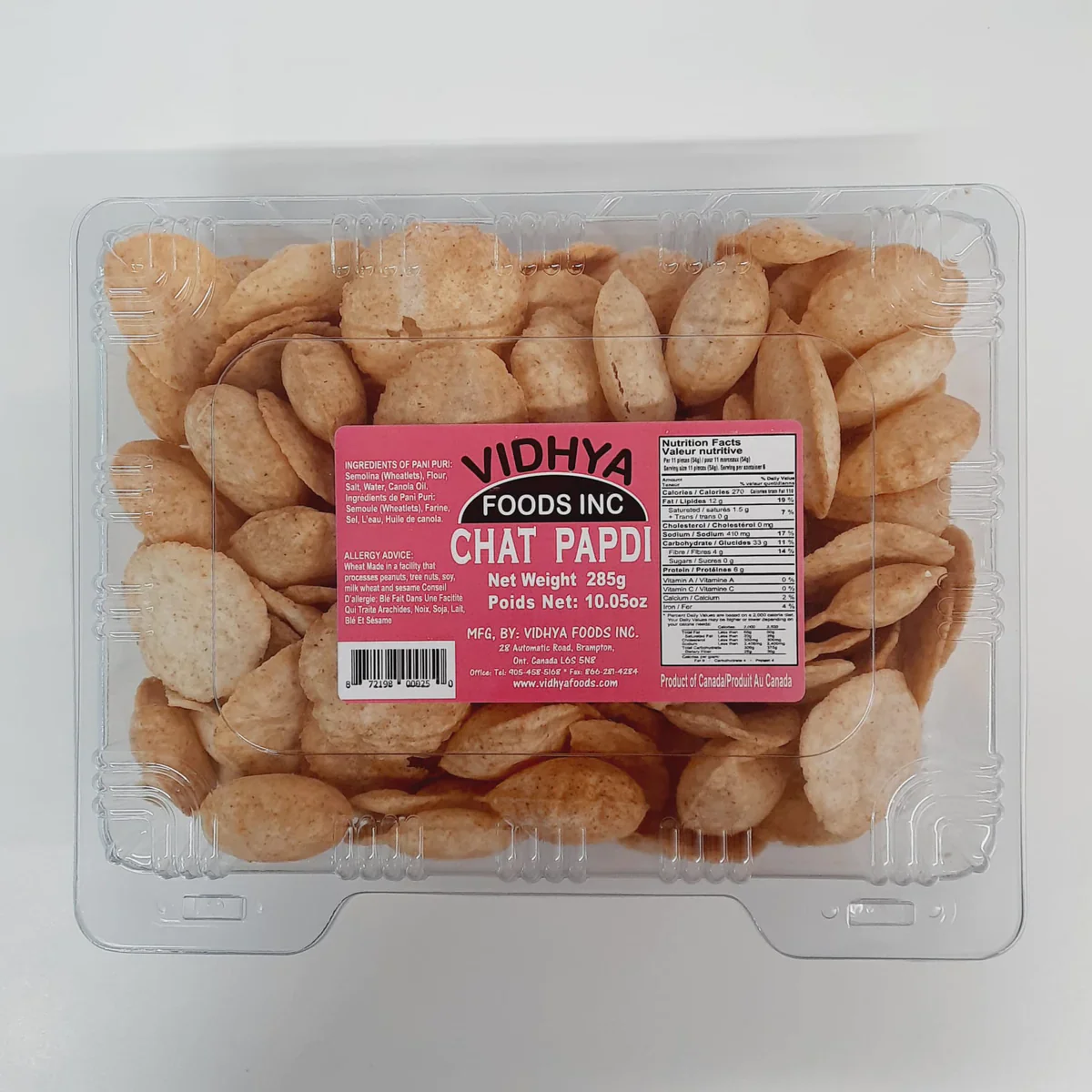 Vidhya - Chat Papdi